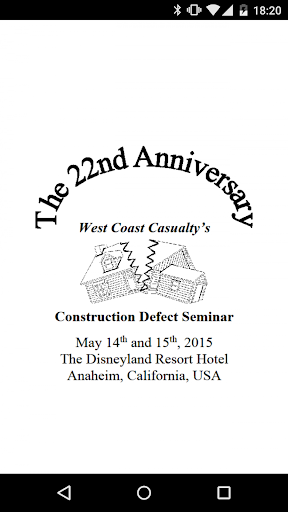 West Coast Casualty CD Seminar