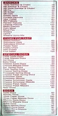 Sanman Pure Veg menu 2