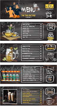 The Tea Factory menu 3