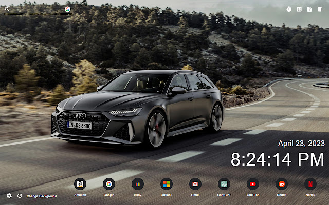 Audi Wallpaper New Tab