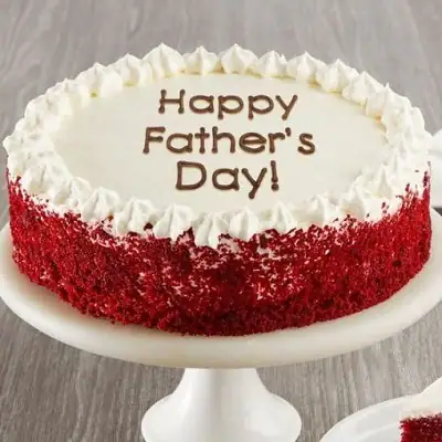 Dad Red Velvet Cake