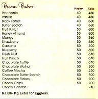 Cakes N Loafs menu 2