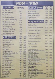 Golden Restaurant menu 2