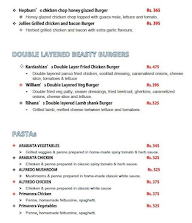Burger Lane menu 2