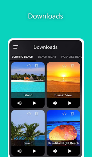Beach Waves Sounds Calm, Ambient, Sleep app