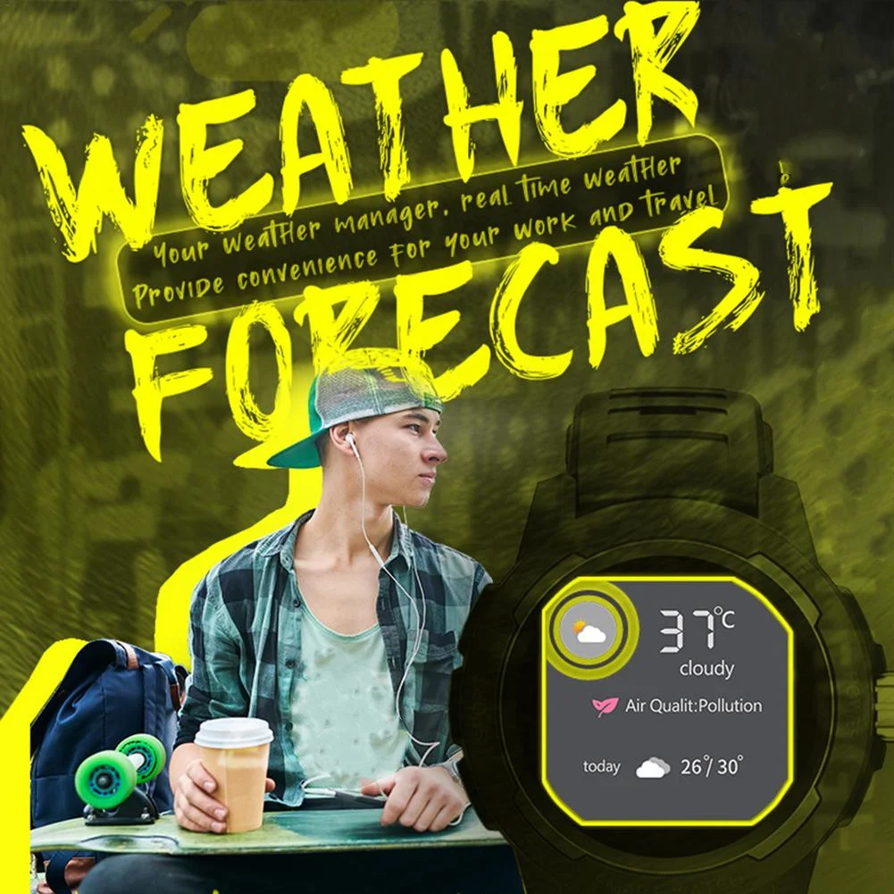 Title 4, Smartwatch Sportowy dla biegaczy na zewnątrz z ...