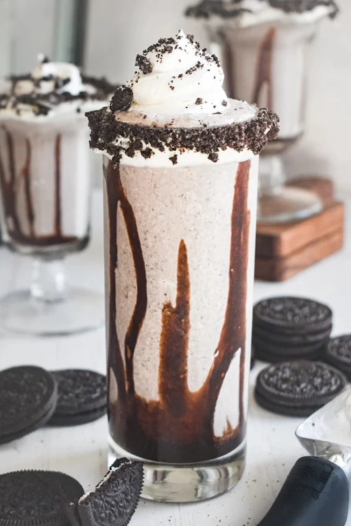 Chocolate Oreo Brownie Milkshake