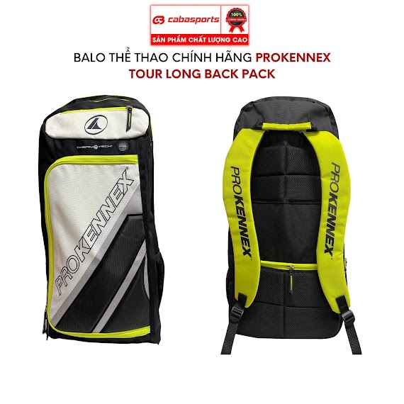 Balo Thể Thao Prokennex Tour Long Pack Back Cao Cấp Chính Hãng, Balo Đựng Phụ Kiện Thể Thao Siêu Rộng Rãi