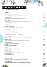 Chill & Terrace - Radisson Blu menu 5