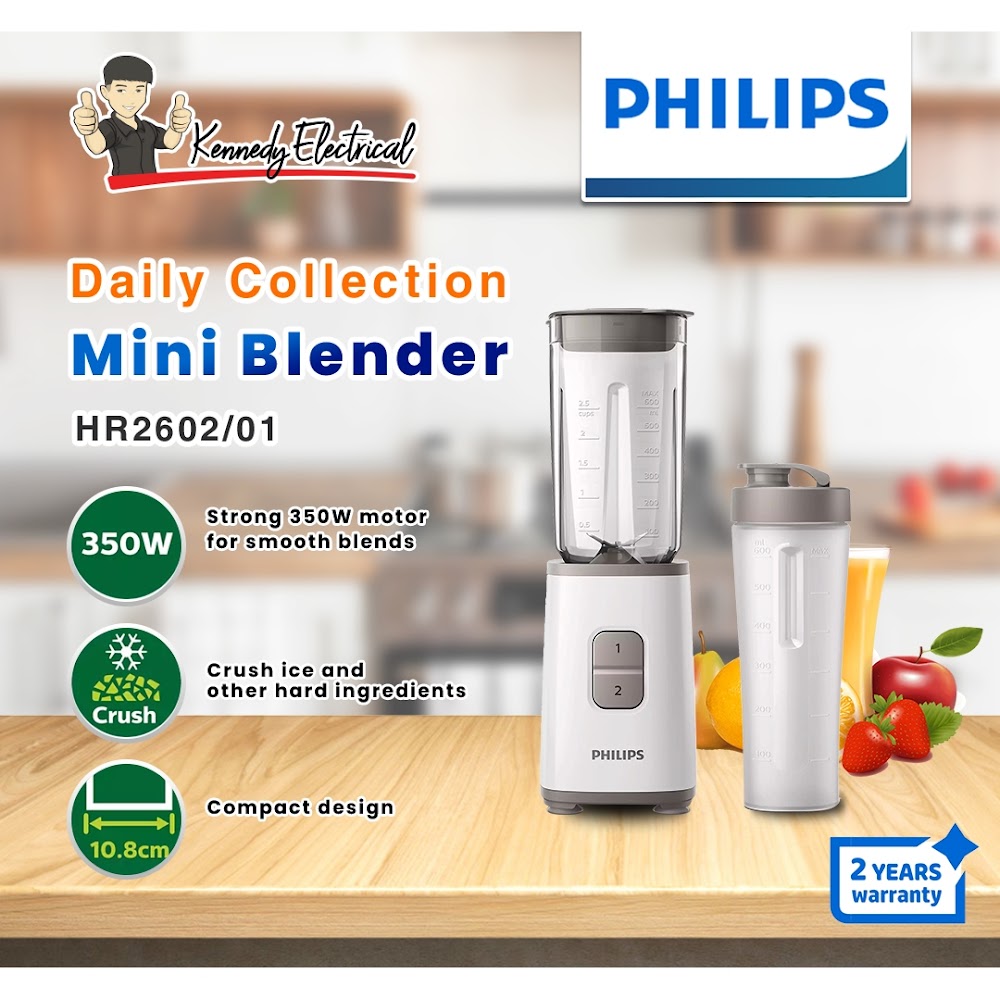 Philips-Mini-Blender-350W-HR260201 | Electrical & Electronic Bhd