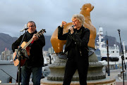 PJ Powers performs at the Table Bay Hotel's 25th birthday party on May 30 2022.