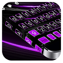 Black Purple Keyboard 10001003 APK Descargar