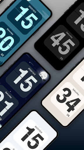 Screenshot Flip clock: World clock