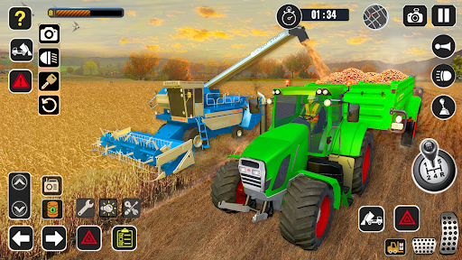 Screenshot Tractor Farming Game Harvester