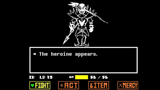 G Route_ Waterfall_ Undyne the Undying