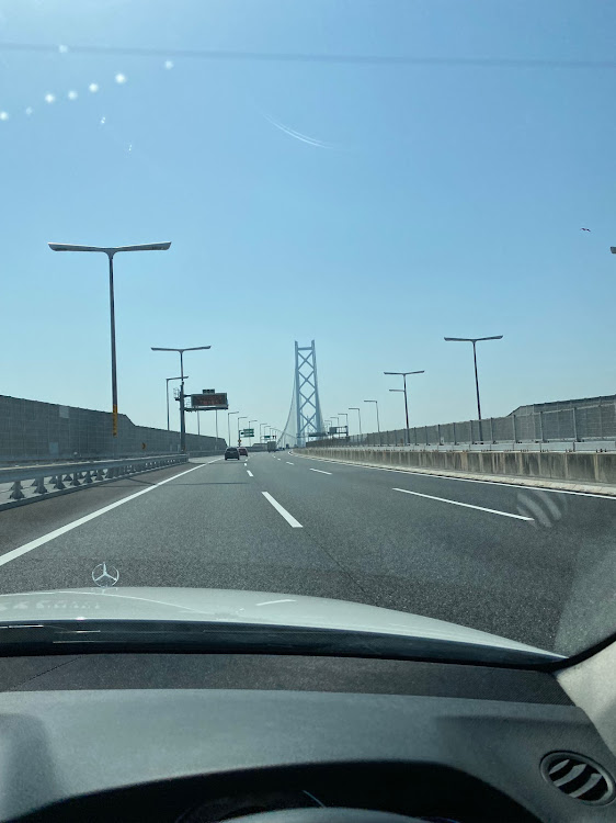 Cクラスの淡路島ドライブ・淡路島SA・ベンツのある生活・W204後期・ベンツCクラスに関するカスタム事例の投稿画像1枚目