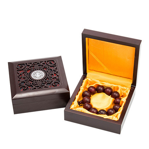 Title 5, Wooden Jewelry Box Buddha Beads Bracelet Box Ke...