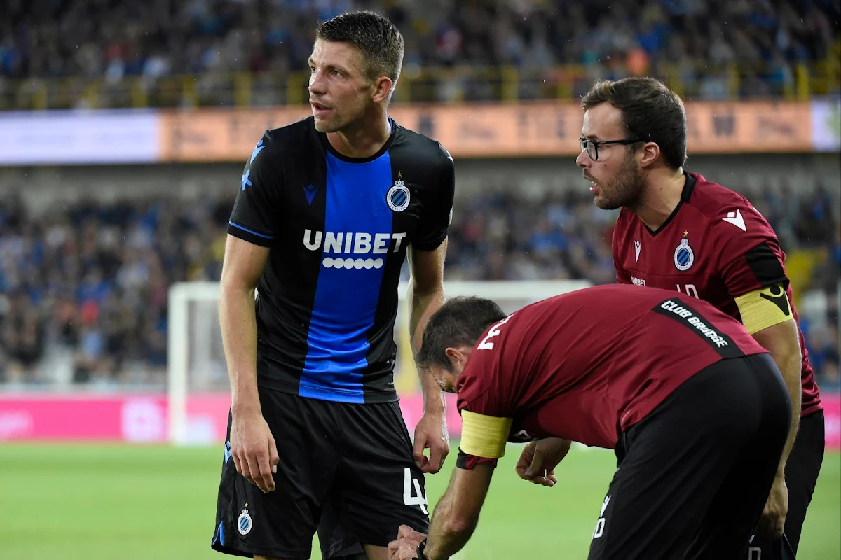 Quatre joueurs du Club de Bruges malades avant la dernière ligne droite vers un doublé historique 