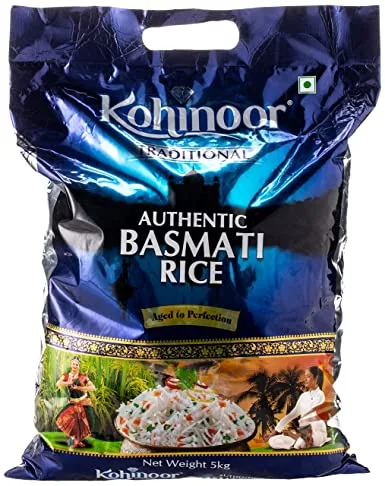 Kohinoor Basmati Rice - Traditional, Authentic, Aged - 5 kg