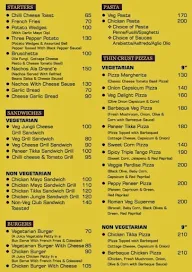 Cafe Edesia menu 1