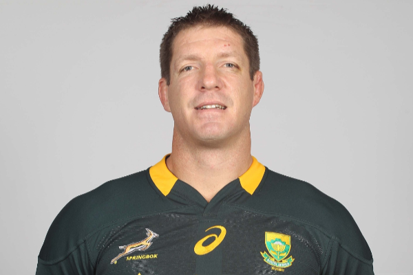 Former Springbok, Bakkies Botha.