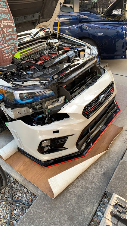 WRX STIの医療従事者にエールを❗️・DIYする人を応援、リスペクト・前期型エボリューション・プラチナムヘッドライト・306飛行隊に関するカスタム事例の投稿画像7枚目