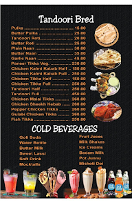 Meet & Eat menu 2