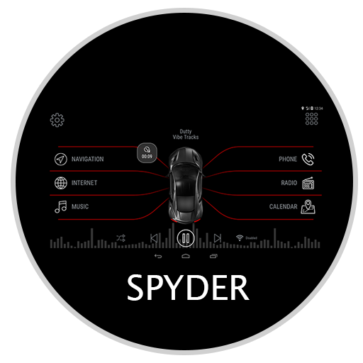 Spyder - theme for CarWebGuru launcher