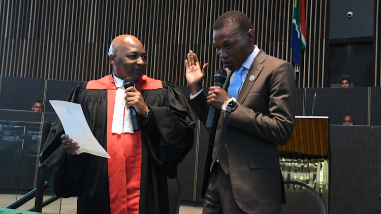 Johannesburg mayor Kabelo Gwamanda.