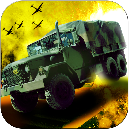 Army Transport Bus Driving 3D icon