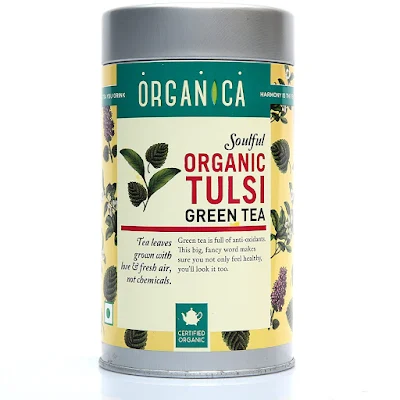 Organica Organic Green Tea - Tulsi