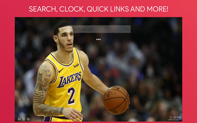 La Lakers Wallpaper HD Custom New Tab
