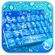 Ice Water Droplets Keyboard Theme  Icon