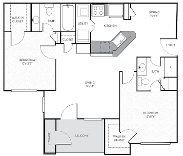 B3 Floorplan Diagram