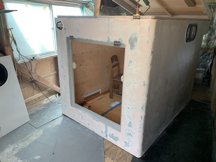 ハイゼットジャンボの軽トラキャンパー・軽トラキャンピングカー・自作・DIY・秘密基地に関するカスタム事例の投稿画像2枚目
