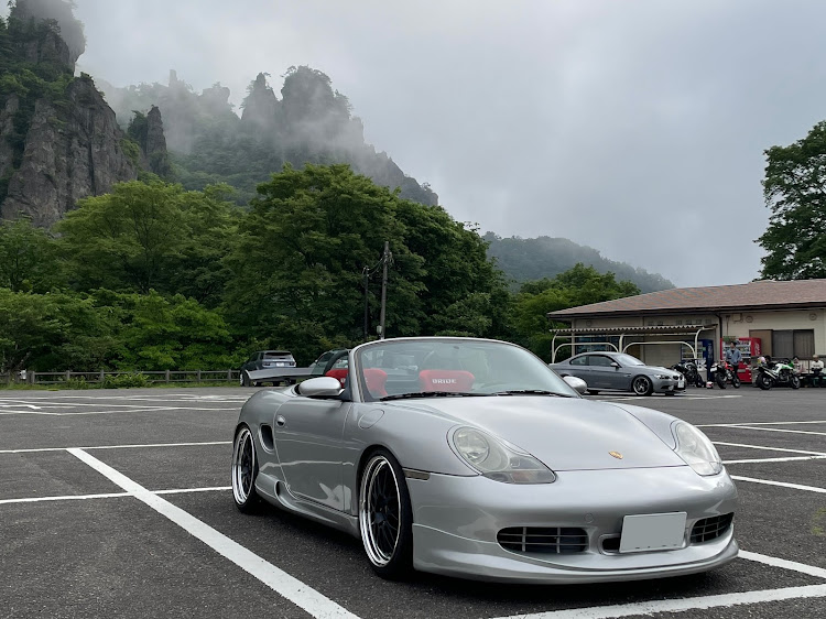 ボクスターの妙義山・ドライブ・オープンカー・ロードバイクに関するカスタム事例の投稿画像1枚目