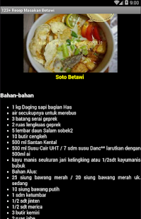 How to install 123+ Resep Masakan Betawi 1.0 apk for pc