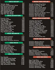 Silver Spoon Cafe menu 1