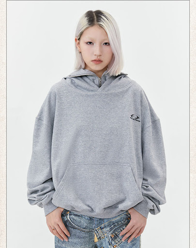 Title 7, Simple Comfortable Stitching Casual Hooded Swea...