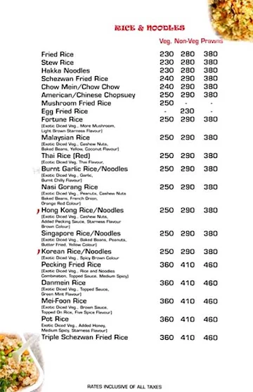 Monis Bar and Restaurant menu 