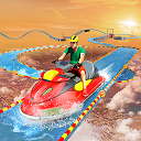 Herunterladen Impossible Water Slide Boat Racing Installieren Sie Neueste APK Downloader