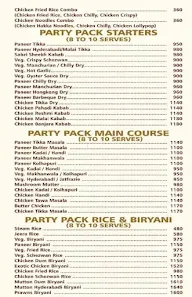 Sunil Family Restaurant & Bar menu 4