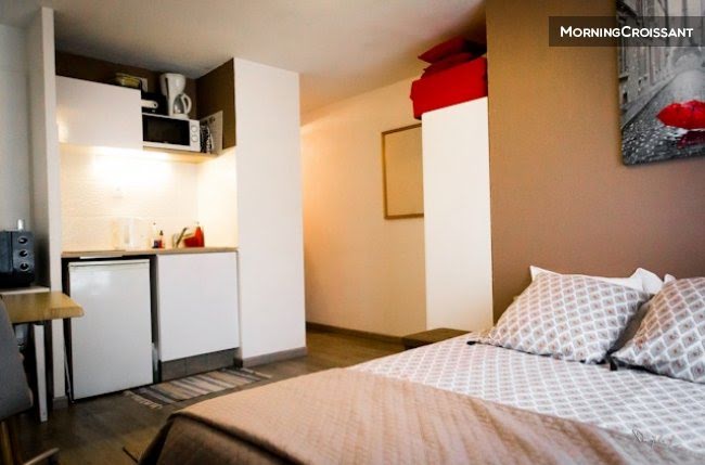 Location meublée appartement 1 pièce 17 m² à Vannes (56000), 550 €
