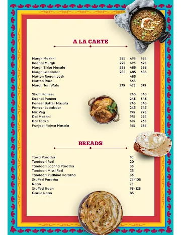 Ballu Bawarchi menu 