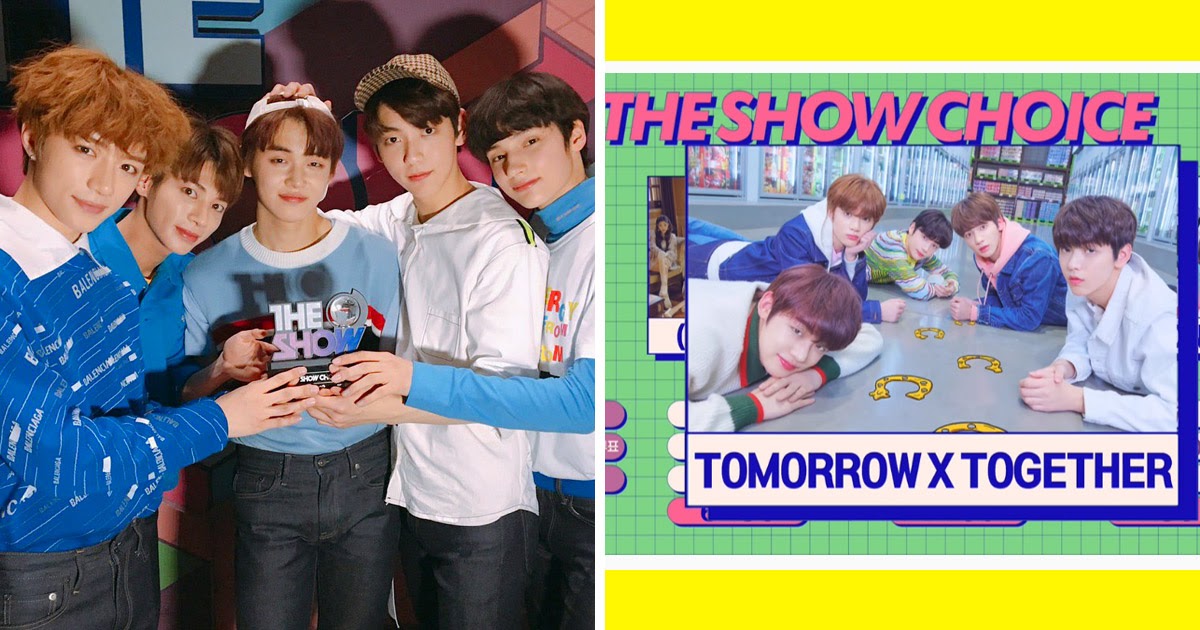 First txt. Tomorrow x together Crown Music show.