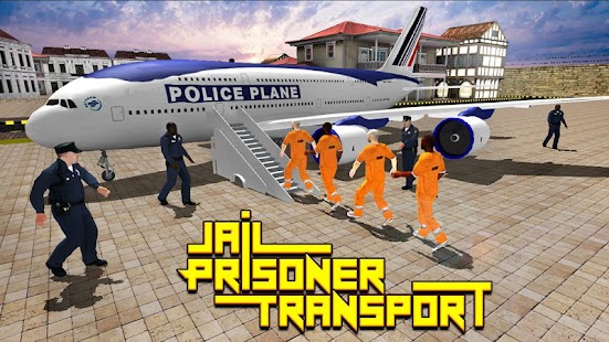 Prisoner Transport Airplane banner