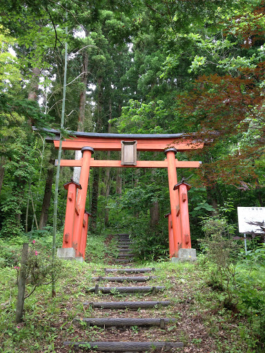 唐松山 鳥居