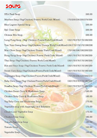 Blue Lagoon Restaurant menu 7