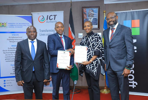 Microsoft will engage the National Government, Ministries, Departments and Agencies through ICT Authority in a joint working framework which is expected to be finalized in February 2024.