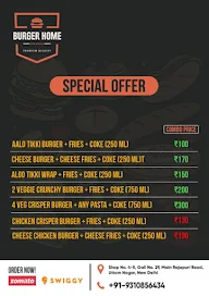 Burgers & co. menu 1